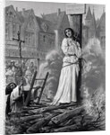 Drawing Depicting Joan of Arc in Loft by Anonymous