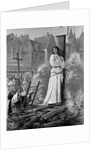 Drawing Depicting Joan of Arc in Loft by Anonymous