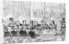 Davy Crockett at White House Meeting by Anonymous