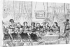 Davy Crockett at White House Meeting by Anonymous