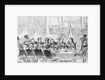 Davy Crockett at White House Meeting by Anonymous