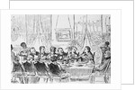 Davy Crockett at White House Meeting by Anonymous