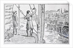 Davy Crockett at Reception Outdoors by Anonymous