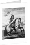 Louis XIV on Horse by Anonymous