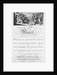 Chamber Music Group with Calligraphic Composition by Anonymous