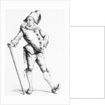 Italian Comedy Figure Polichinelle by Anonymous