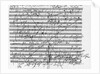 Display of Musical Score by Ludwig Beethoven by Anonymous