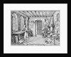 Sketch of Stradivari in His Workshop by Anonymous