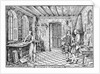 Sketch of Stradivari in His Workshop by Anonymous