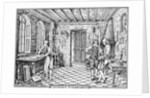 Sketch of Stradivari in His Workshop by Anonymous