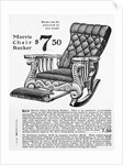 Advertisement for Morris Rocker Chair by Anonymous
