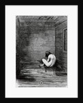 Insane Girl Sitting in a Dungeon by Anonymous