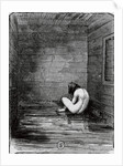 Insane Girl Sitting in a Dungeon by Anonymous