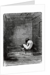 Insane Girl Sitting in a Dungeon by Anonymous