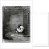 Insane Girl Sitting in a Dungeon by Anonymous