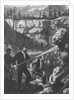 Miners Shoveling by Anonymous