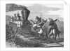Cowboys Lassoing a Train by Anonymous