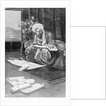 Omar Khayyam Working Out the 1074 A.D. Calendar by Anonymous