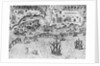 Detail of The Arrival of the Englishmen in Virginia by Theodor de Bry