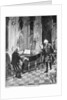 Bach Playing the Piano by Anonymous