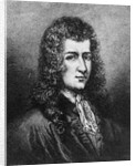 17th-Century Engraving of Rene-Robert Cavelier de La Salle by Anonymous