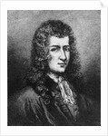17th-Century Engraving of Rene-Robert Cavelier de La Salle by Anonymous