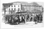 Illustration of Congregation Marching on London Street by Anonymous