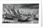 Ships Sailing to Join Crusade by Anonymous