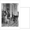 Mendelssohn Playing Before Queen Victoria by Anonymous