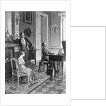 Mendelssohn Playing Before Queen Victoria by Anonymous