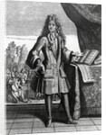 Drawing of Jean Baptiste Lully near His Orchestra by Anonymous