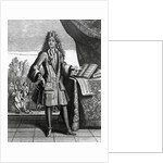 Drawing of Jean Baptiste Lully near His Orchestra by Anonymous