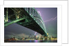 Bridge and Lightning at Sydney Harbour by Anonymous