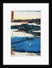 Eight Views of Omi: Miidera, Ishiyama, Seta by Hiroshige