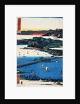 Eight Views of Omi: Miidera, Ishiyama, Seta by Hiroshige