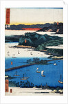 Eight Views of Omi: Miidera, Ishiyama, Seta by Hiroshige