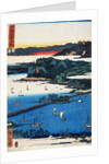 Eight Views of Omi: Miidera, Ishiyama, Seta by Hiroshige