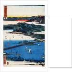 Eight Views of Omi: Miidera, Ishiyama, Seta by Hiroshige