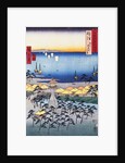 Demi Beach at Sumiyoshi in Settsu Province by Hiroshige