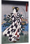 Japanese Print of a Woman attributed to Yoshitoshi by Anonymous