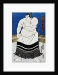 Japanese Print of a Sumo Wrestler Probably by Kunisada