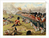 Illustration of the British Infantry of the Line from Harper's Young People by Anonymous