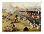 Illustration of the British Infantry of the Line from Harper's Young People by Anonymous
