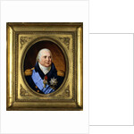 Portrait de Louis XVIII, King of France by Anonymous