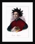 Portrait of Dante Alighieri by Anonymous