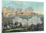 19th-Century Painting Depicting Napoleon at the Battle of Ratisbonne by Anonymous