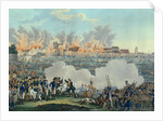 19th-Century Painting Depicting Napoleon at the Battle of Ratisbonne by Anonymous