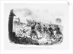 Taking of the Barricade at Sainte Catherine from Splendors of the French National Guard by Anonymous