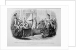 Lafayette Offering the Tricolor Cockade to the Municipality of Paris from Splendors of the French National Guard by Anonymous