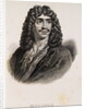 Portrait Engraving of Moliere by Anonymous